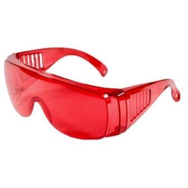 Sleep-1 kék- és zöldfény szűrő szemüveg, világospiros