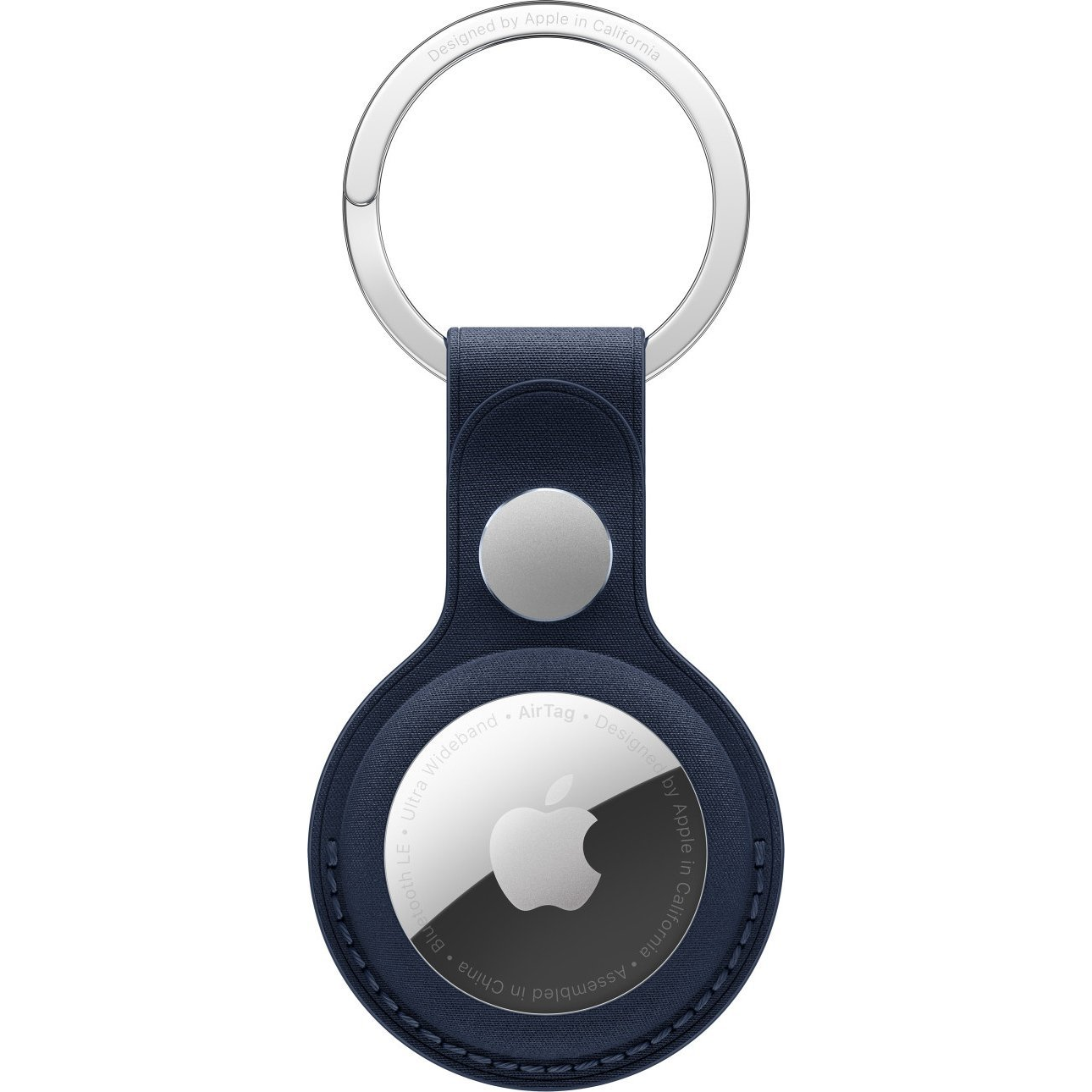 Apple AirTag FineWoven Key Ring - Deep Blue (MA7H4ZM/A)