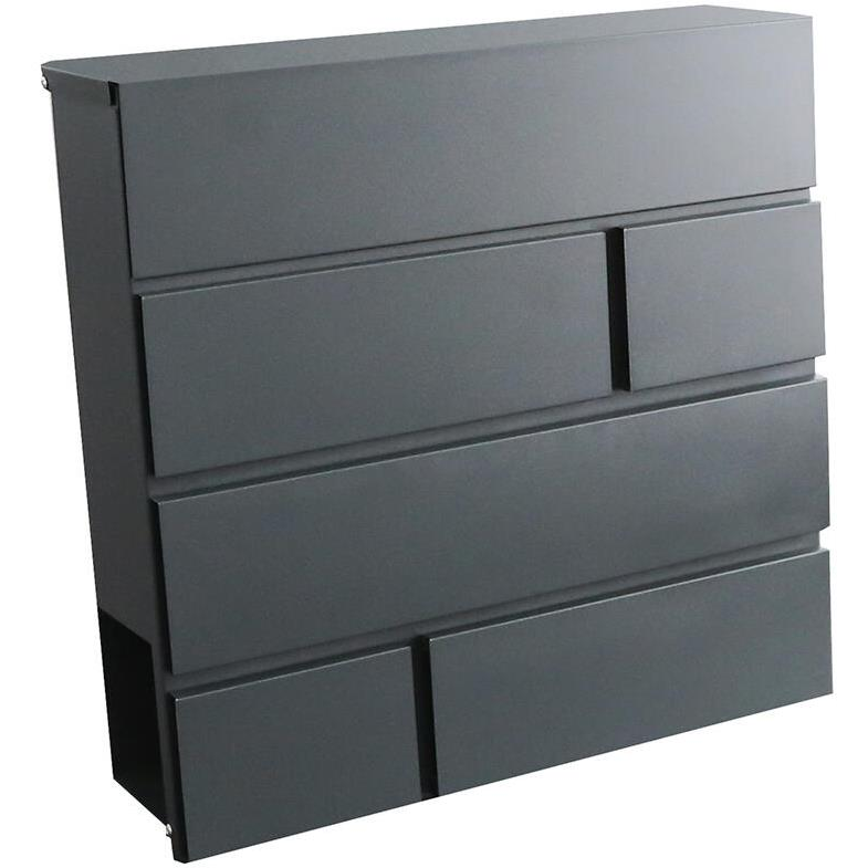 M.A.T. Group Bricks, 370×370×105 mm, antracit (524107)