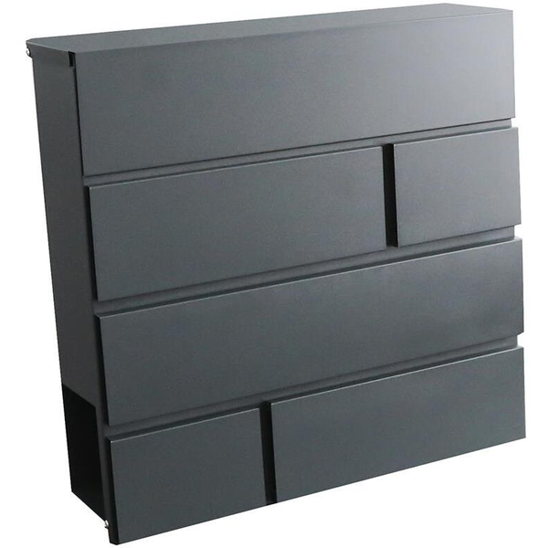 M.A.T. Group Bricks, 370×370×105 mm, antracit
