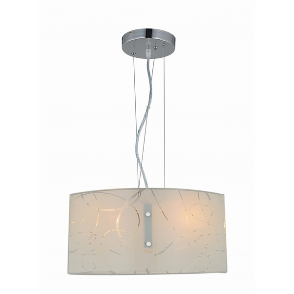 ZÁVĚSNÉ SVÍTIDLO PŘEVIS TRIO SPIRELLI 304400201 BÍLÉ