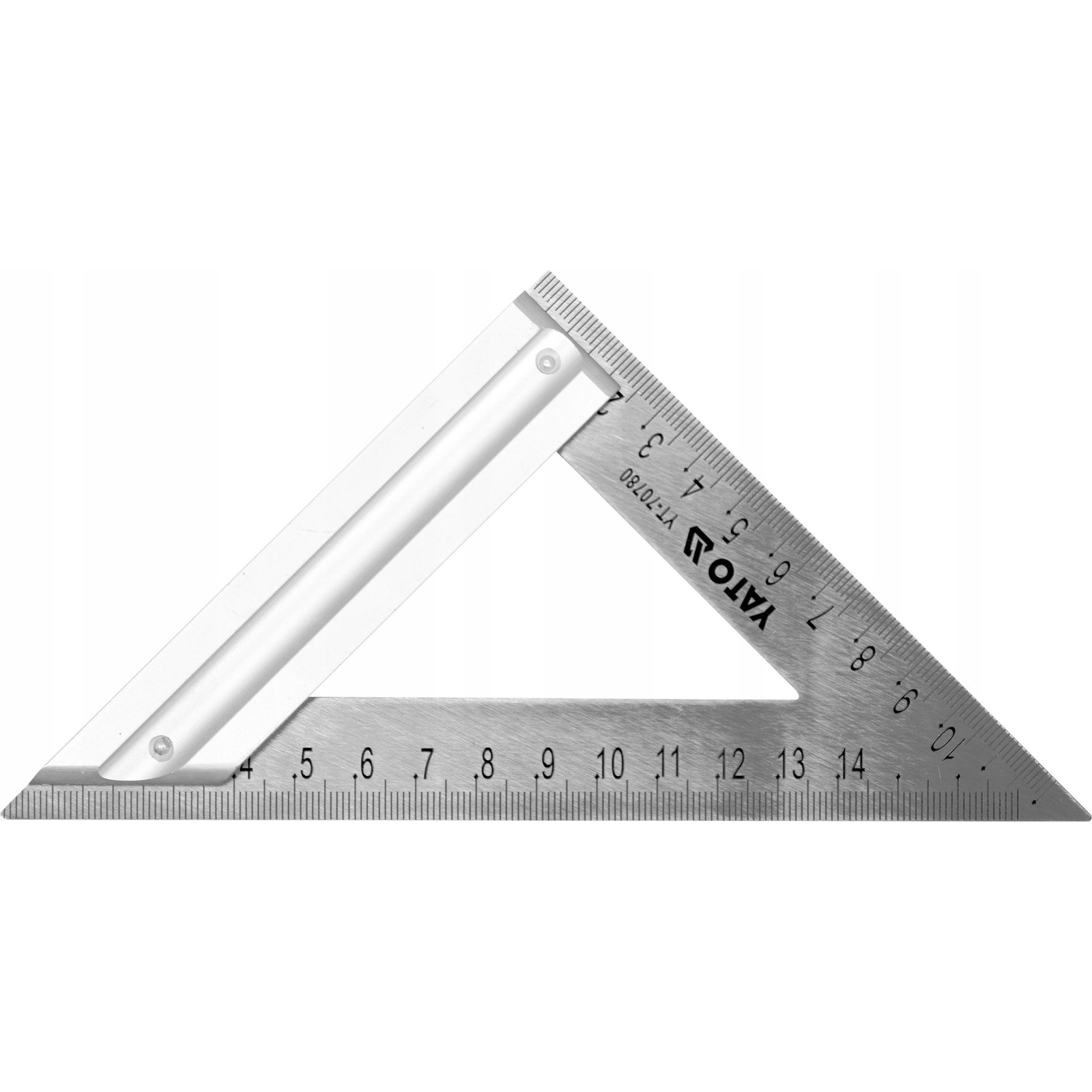 YATO YT-70780 Derékszögű Háromszögvonalzó - 170 mm (YT-70780)