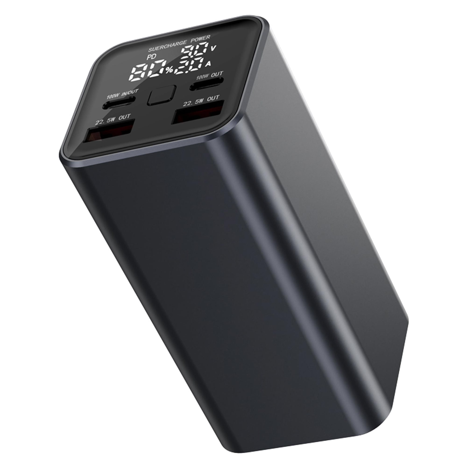Yenkee YPB 2100 Powerbank 20000mAh (3-5A / 5-20V) - Fekete (YPB 2100)