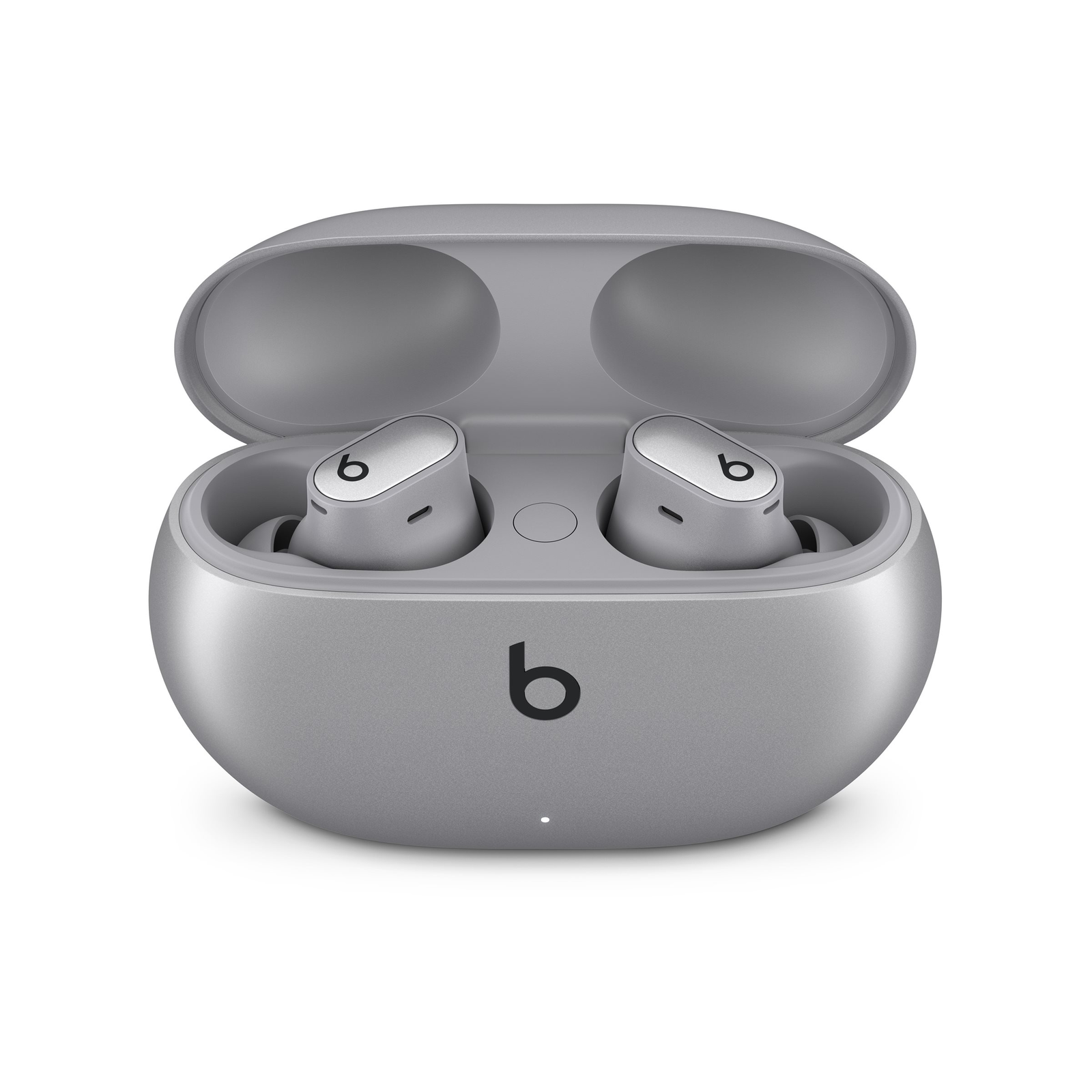 BEATS Studio Buds Plus HiFi In Ear fejhallgató Bluetooth® Stereo Ezüst Noise Cancelling, mikrofon zajelnyomás Töltőtok, Izzadásálló, Vízálló (MT2P3ZM/A) (MT2P3ZM/A)