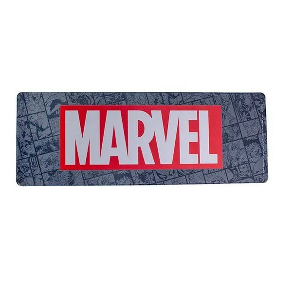 Paladone Marvel Logo Gaming Egérpad 800 x 300mm - Szürke/mintás