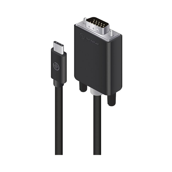 ALOGIC ELUCVG-02RBLK video kabel adapter 2 m USB Type-C VGA (D-Sub) Zwart