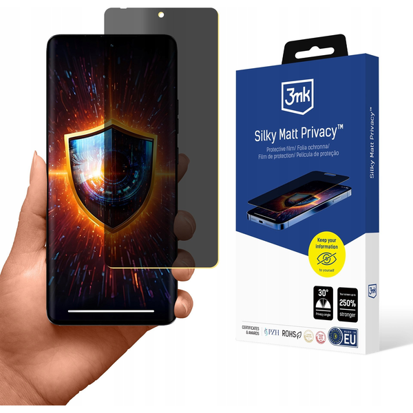  3MK Motorola Edge 50 Pro - 3mk Silky Matt Privacy