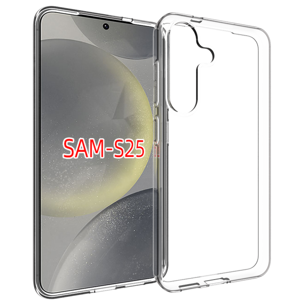 Кейс за Samsung Galaxy S25 Силиконов Cellect Прозрачен