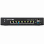 Switch Ubiquiti ES-8-150W EdgeSwitch 8 (150W), 8 ports 10/100/1000 RJ45, 2 ports 1 Gbps SFP
