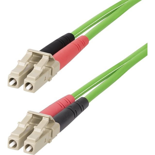 StarTech.com LCLCL-15M-OM5-FIBER InfiniBand en Glasvezelkabel LOMM Groen