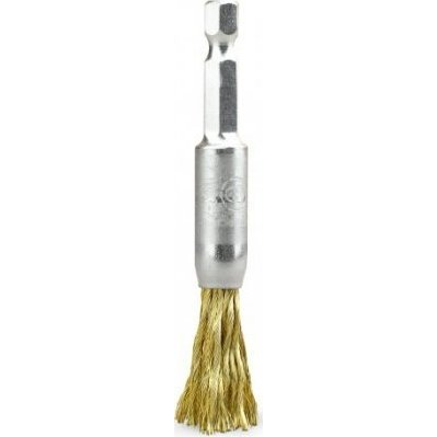 UN SZCZOTKA PĘDZELKOWA Z BITEM 1/4 LINKA FI10MM (1 SZT)