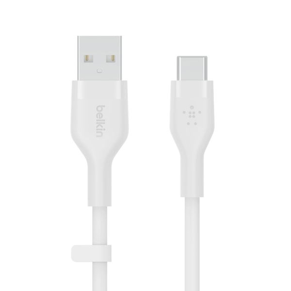 Belkin BOOST↑CHARGE Flex USB kábel 1 m USB 2.0 USB A USB C Biela