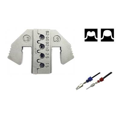 TOOLCRAFT Krimpelő betét JPT 2.8K érintkező (SWS), JPT laposérintkező 0.2 - 1.5 mm2 (TO-9627225) (TO-9627225)