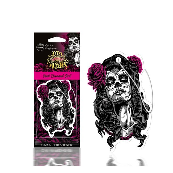 Autóillatosító Muertos Pink Diamond Girl