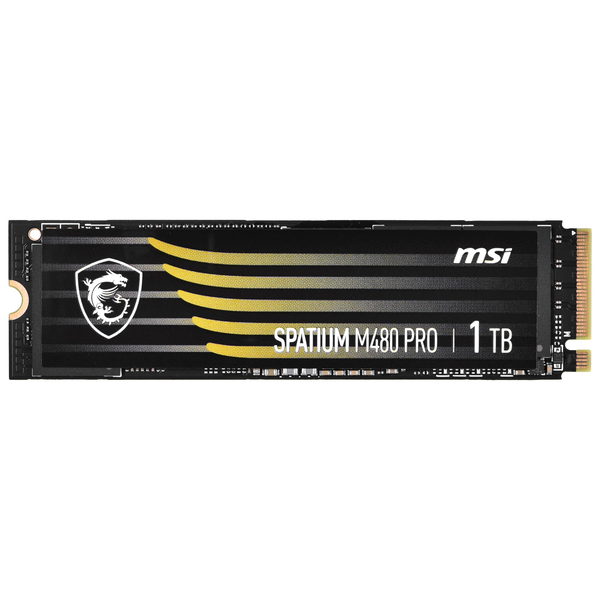MSI SPATIUM M480 PRO PCIe 4.0 NVMe M.2 1TB PCI Express 4.0 3D NAND