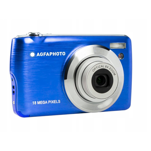 AgfaPhoto Realishot DC8200 Digitális fényképezőgép + Starter KIT - Kék