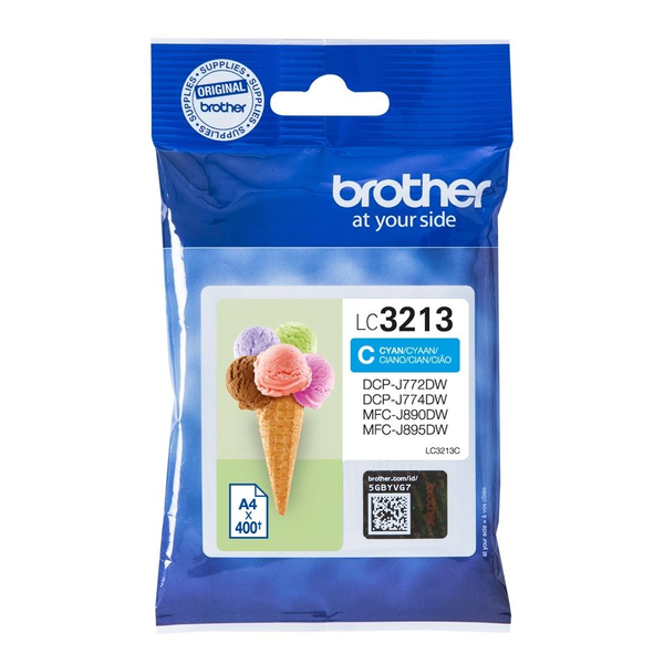 Brother LC-3213C blækpatron Original Højt (XL) udbytte Blå