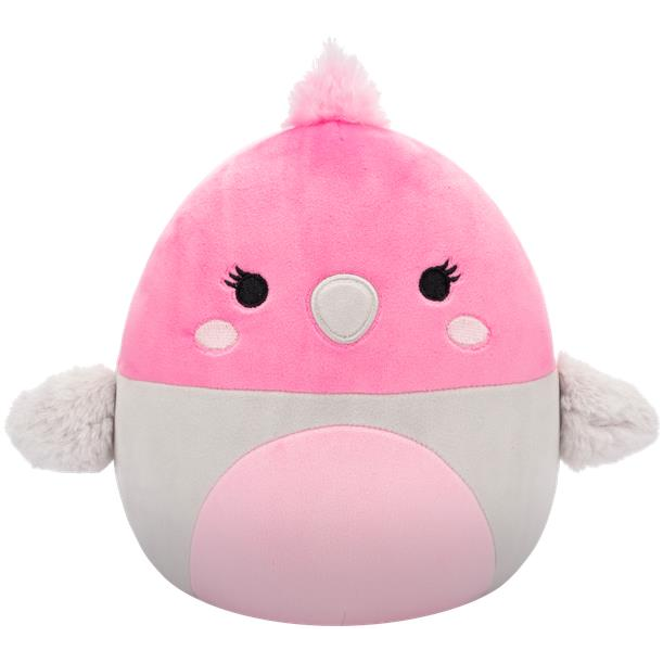 Squishmallows Jayla, a rózsaszín kakadu (196566452480)