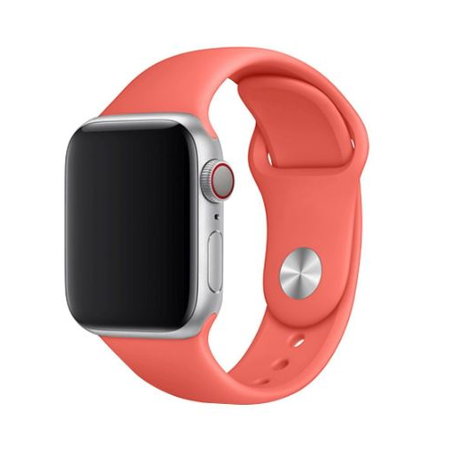 Silikónový remienok FIXED pre Apple Watch 38/40/41 mm - marhuľový