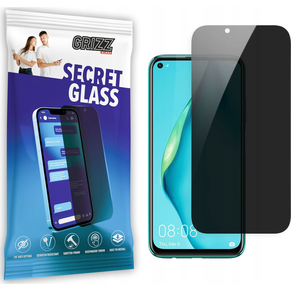  GrizzGlass Szkło prywatyzujące GrizzGlass SecretGlass do Huawei P40 Lite