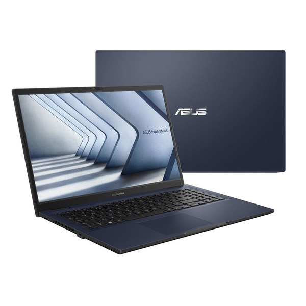 Asus Expertbook B1 B1502CVA-NJ0843 15.6" FullHD лаптоп, Intel® Core™ i5-1335U, 8GB, 512GB SSD, Intel® UHD Graphics, FreeDOS, унгарска клавиатура, черен