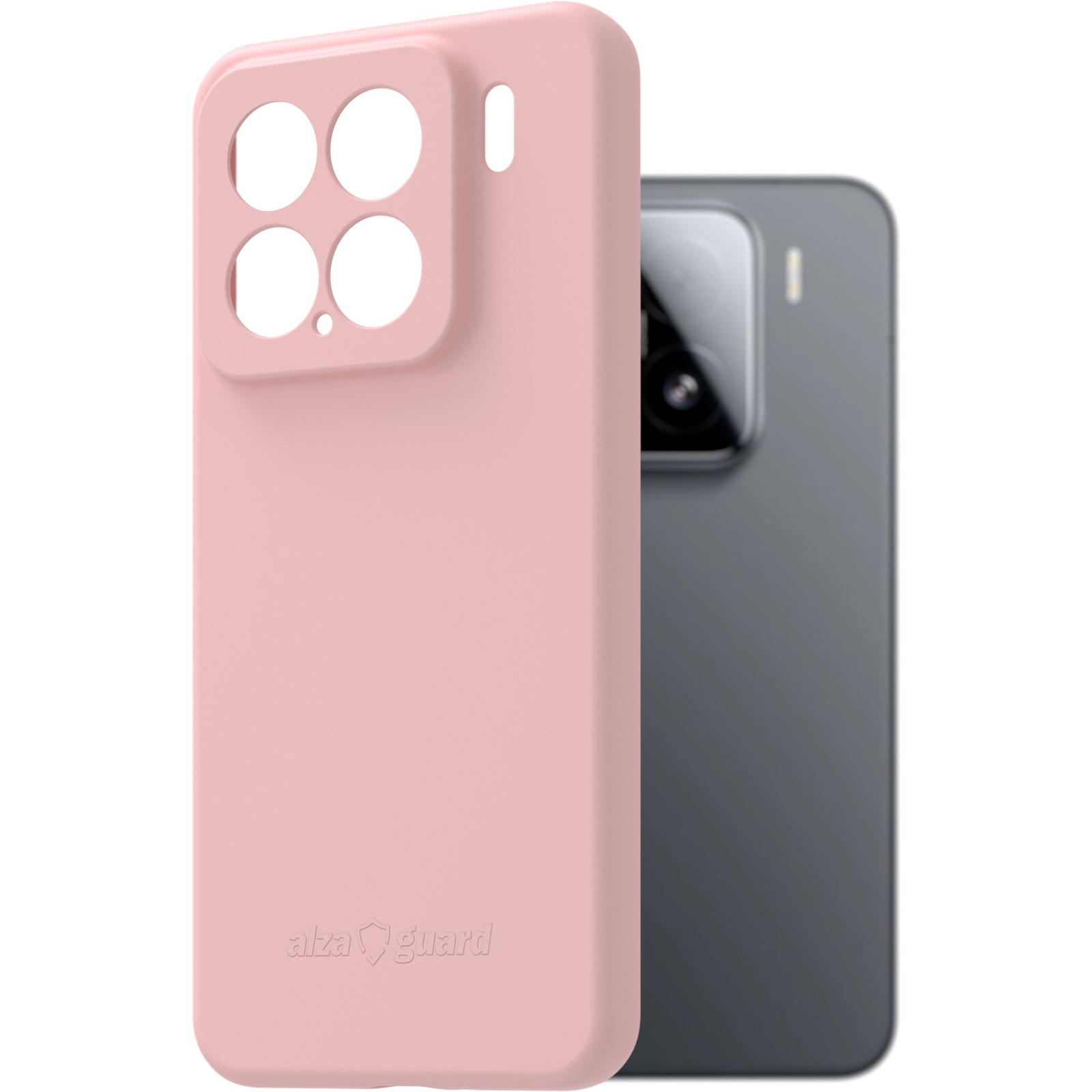 AlzaGuard Matte Case Xiaomi 15 rózsaszín TPU tok (AGD-PCT447P)