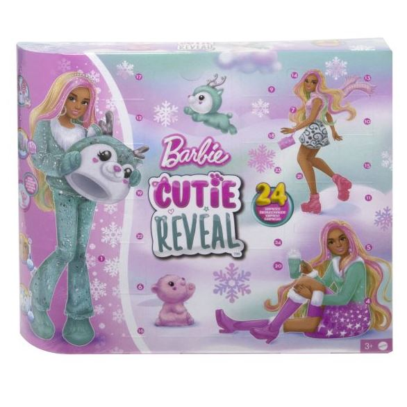 Barbie Cutie Reveal adventi naptár (HJX76) (HJX76)