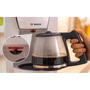 Филтърна кафе машина Bosch TKA2M111 MyMoment, 1200 W, 1,4 л, автоматично изключване, бяла