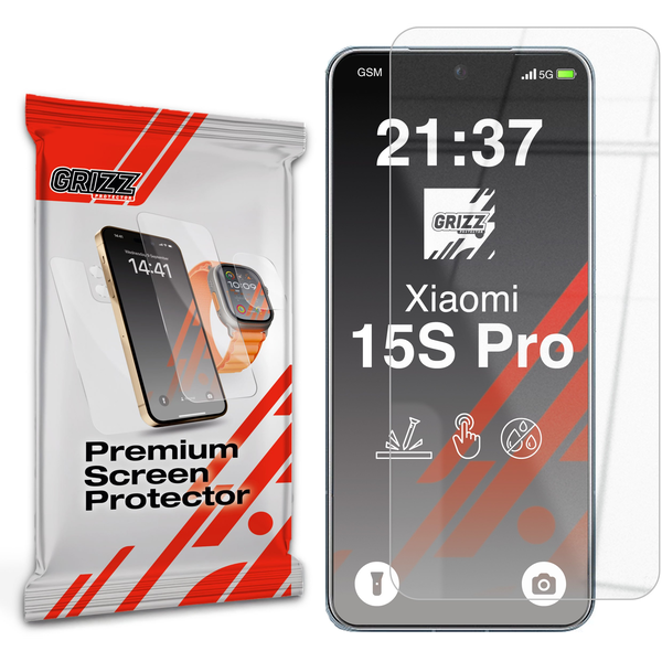 Szkło hybrydowe GrizzGlass HybridGlass do Xiaomi 15S Pro