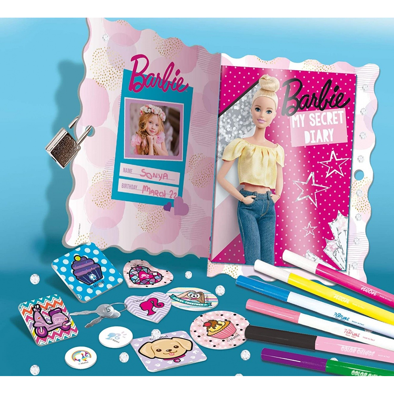 Lisciani Barbie titkos napló (304-86030)