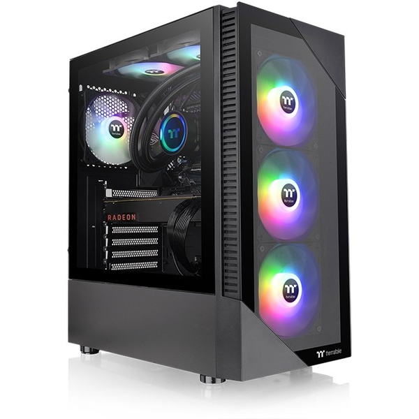 Thermaltake View 200 TG ARGB Midi Tower Black