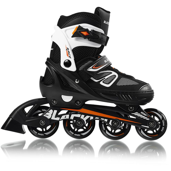 Rolki Blackwheels regulowane Sonic Orange-black r. 39-42