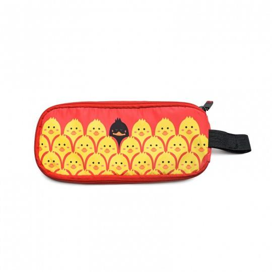 IRIS Barcelona Zipper szendvicses termosztáska gyerekeknek, piros, 1 l (9980-TR)