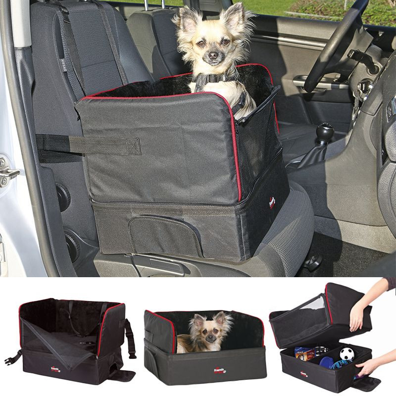 Trixie Autóba Szállítótáska Fekete 45×38×37cm,fekete (LPHT-TRX1322)