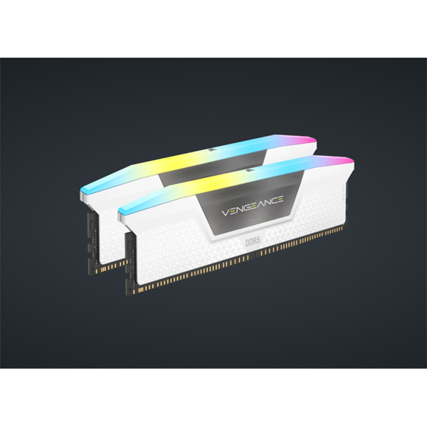 CORSAIR VENGEANCE RGB DDR5 Fényerősítő készlet, fehér (CMHLEKIT2W-D5)