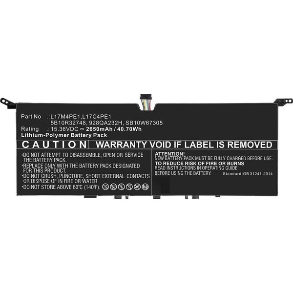 CoreParts MBXLE-BA0262 laptop reserve-onderdeel Batterij/Accu