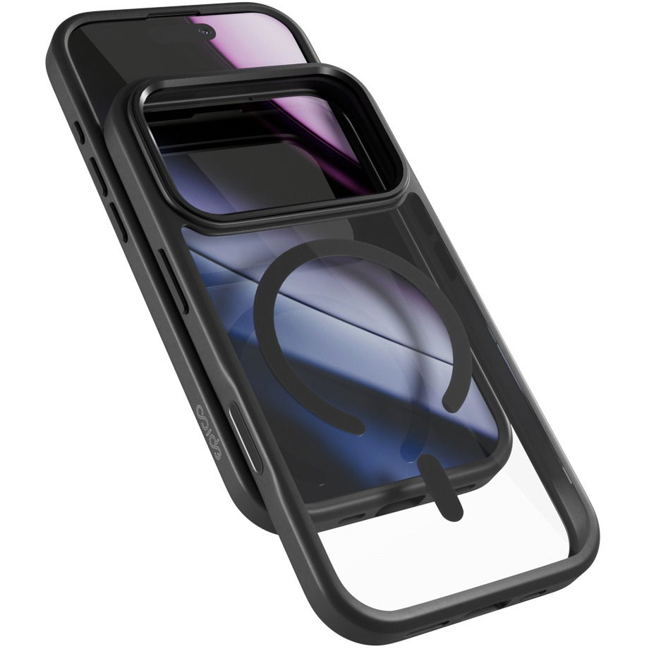 Epico Mag+ Hero iPhone 17 Pro fekete átlátszó tok (94110101300001)