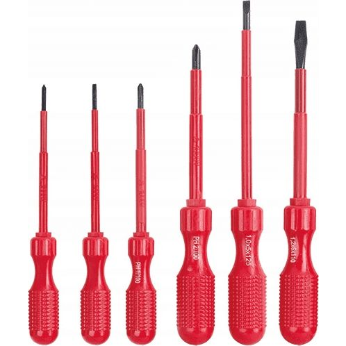 ELECTRIC SCREWDRIVERS 1000V SET 6 pcs. /PS *