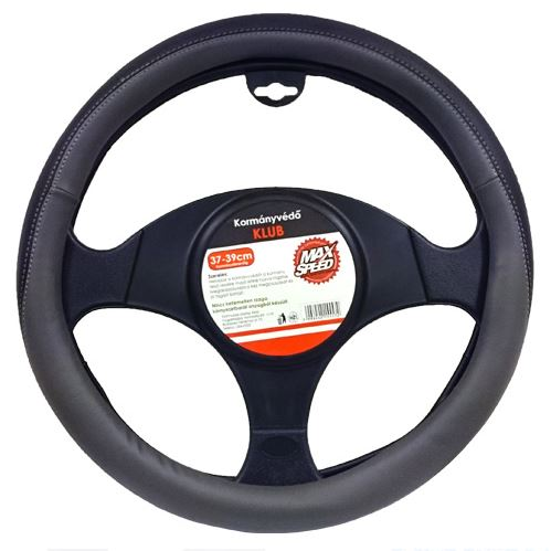 Maxspeed Club kormányvédő, műbőr, feket-szürke színű (83SWC-CLUB)