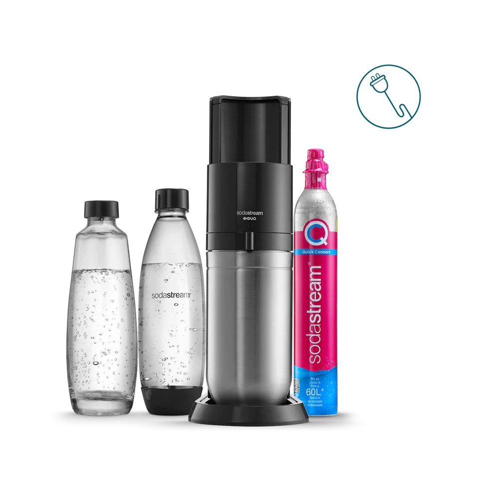 SodaStream E-Duo Titan Elektromos Szódakészítő (E-DUO TITAN)