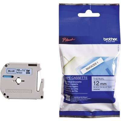 Feliratozó szalag M-K531 Brother P-touch (MK531BZ)