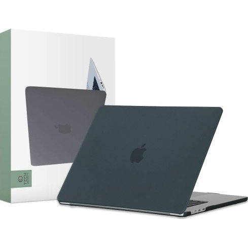 TECH-PROTECT SMARTSHELL ZA MACBOOK AIR 15 M2 M3 2023-2024 MAT ČRNA