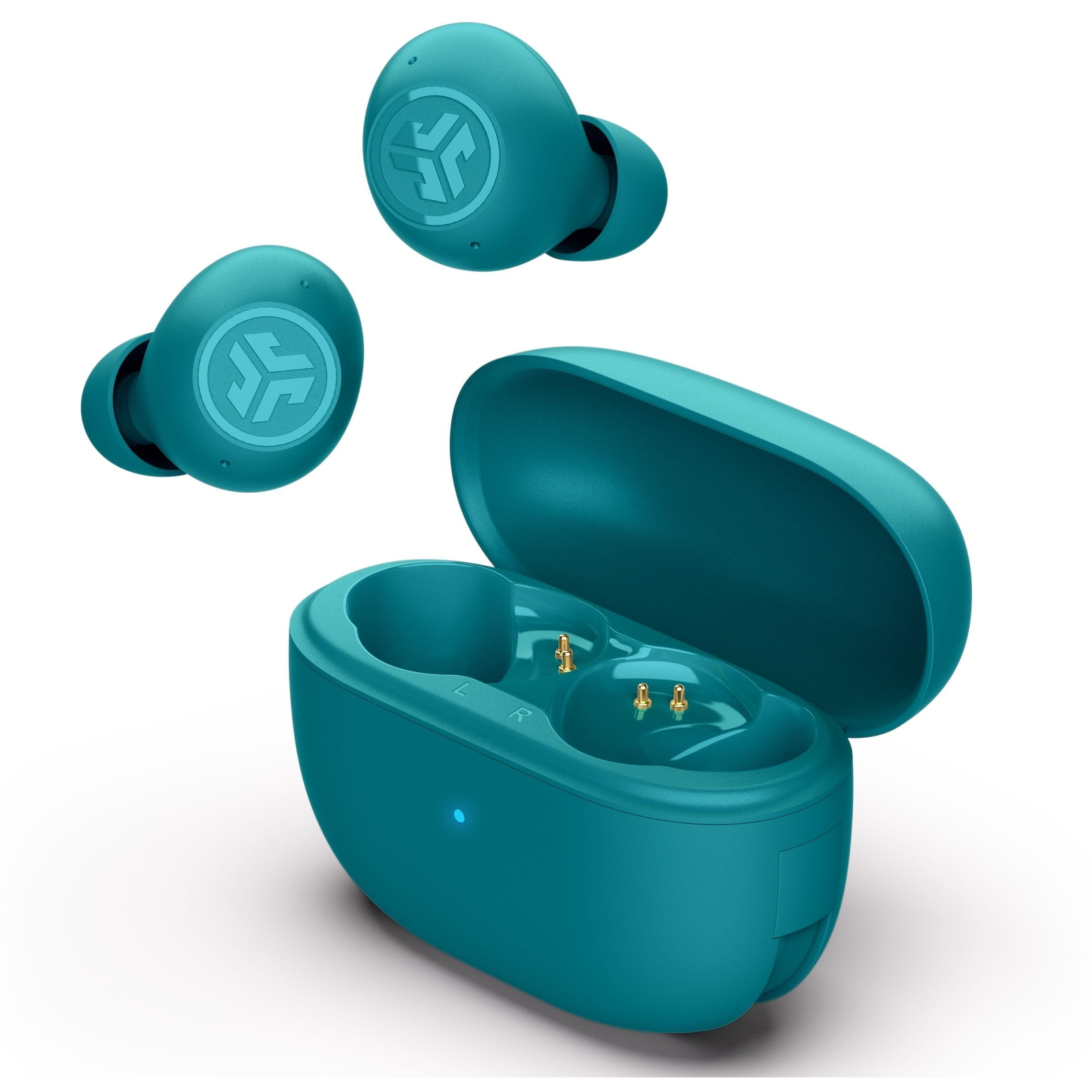 Jlab Go Pop ANC True Wireless Bluetooth pávakék fülhallgató (IEUEBGOANCRTEL124)