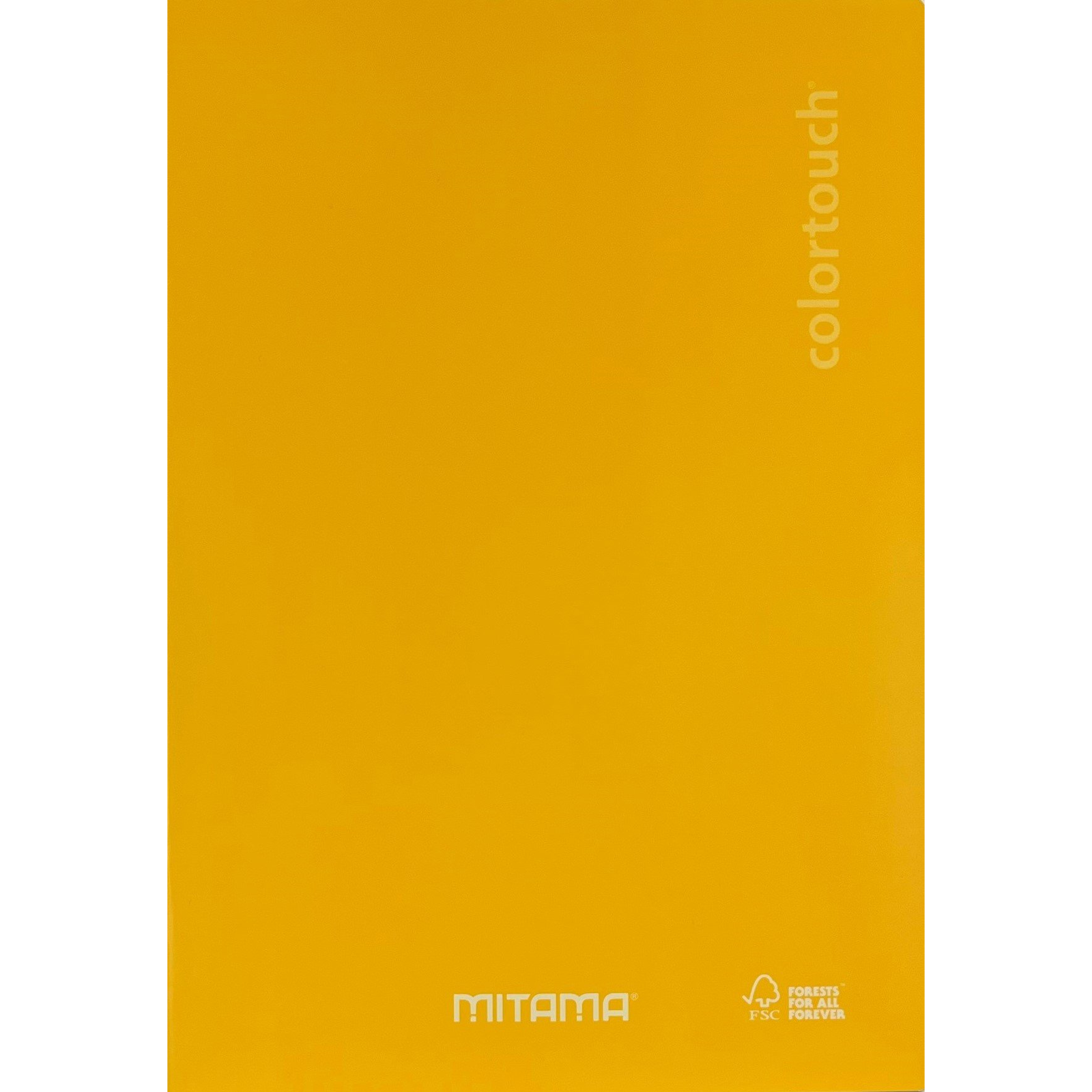 MITAMA A4, vonalas, 40+2 lapos, sárga (62012-90250)