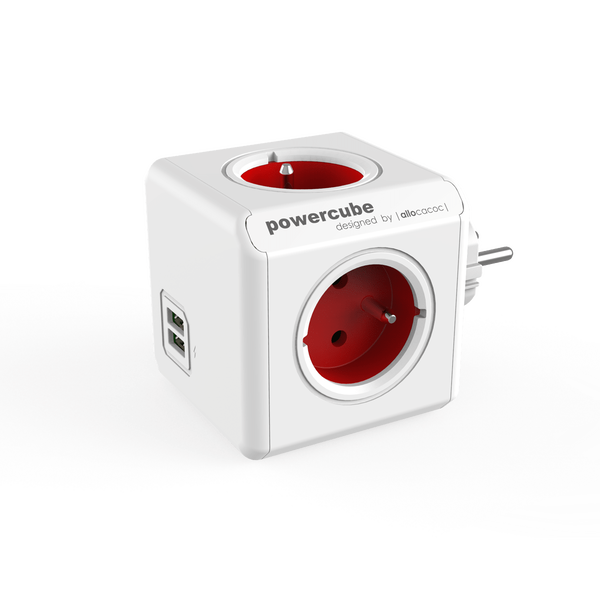 Enchufe Múltiple Con 4 Tomas Y 2 Puertos Usb