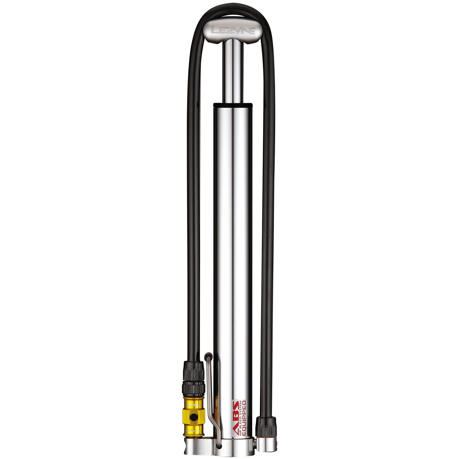 Lezyne Micro Floor Drive HV Silver/HI Gloss (4712805977109)