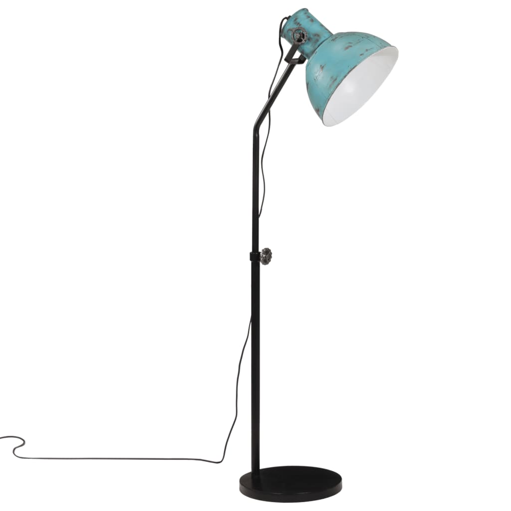 kopott kék állólámpa 25 W 30x30x90-150 cm E27 (371881)