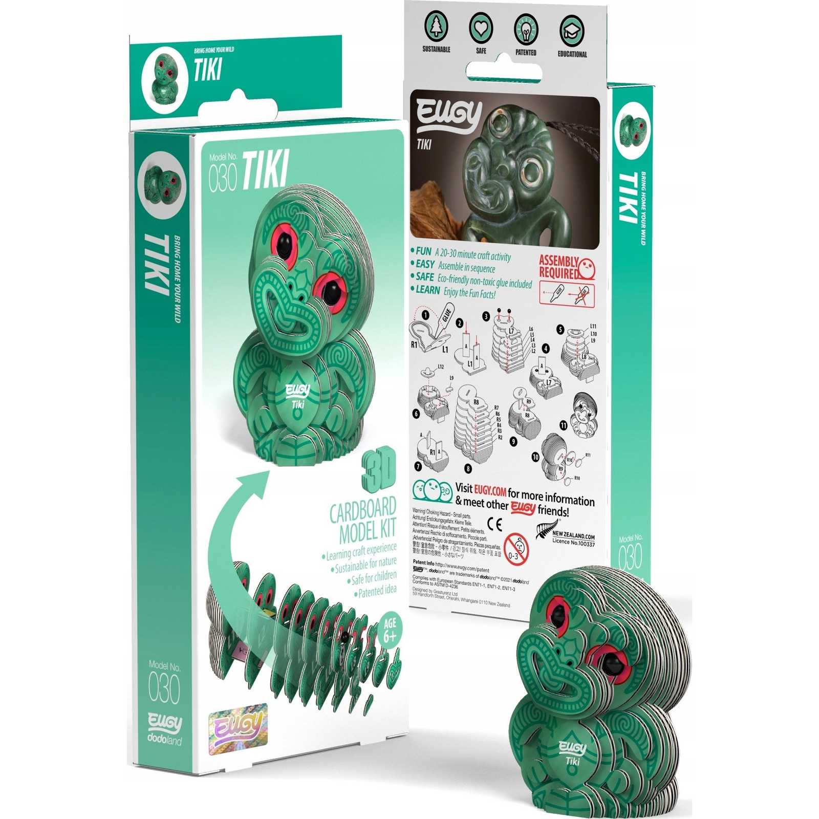 EUGY Tiki 3D puzzle (617671)