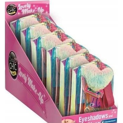 Crazy Chic: Puha kozmetikai táska sminkkellékekkel 1db - Clementoni