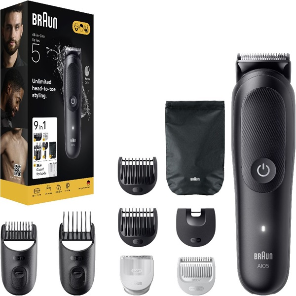 Braun 80789921 zastrihávač fúzov a vlasov Čierna 21 Lithium-ion (Li-ion)